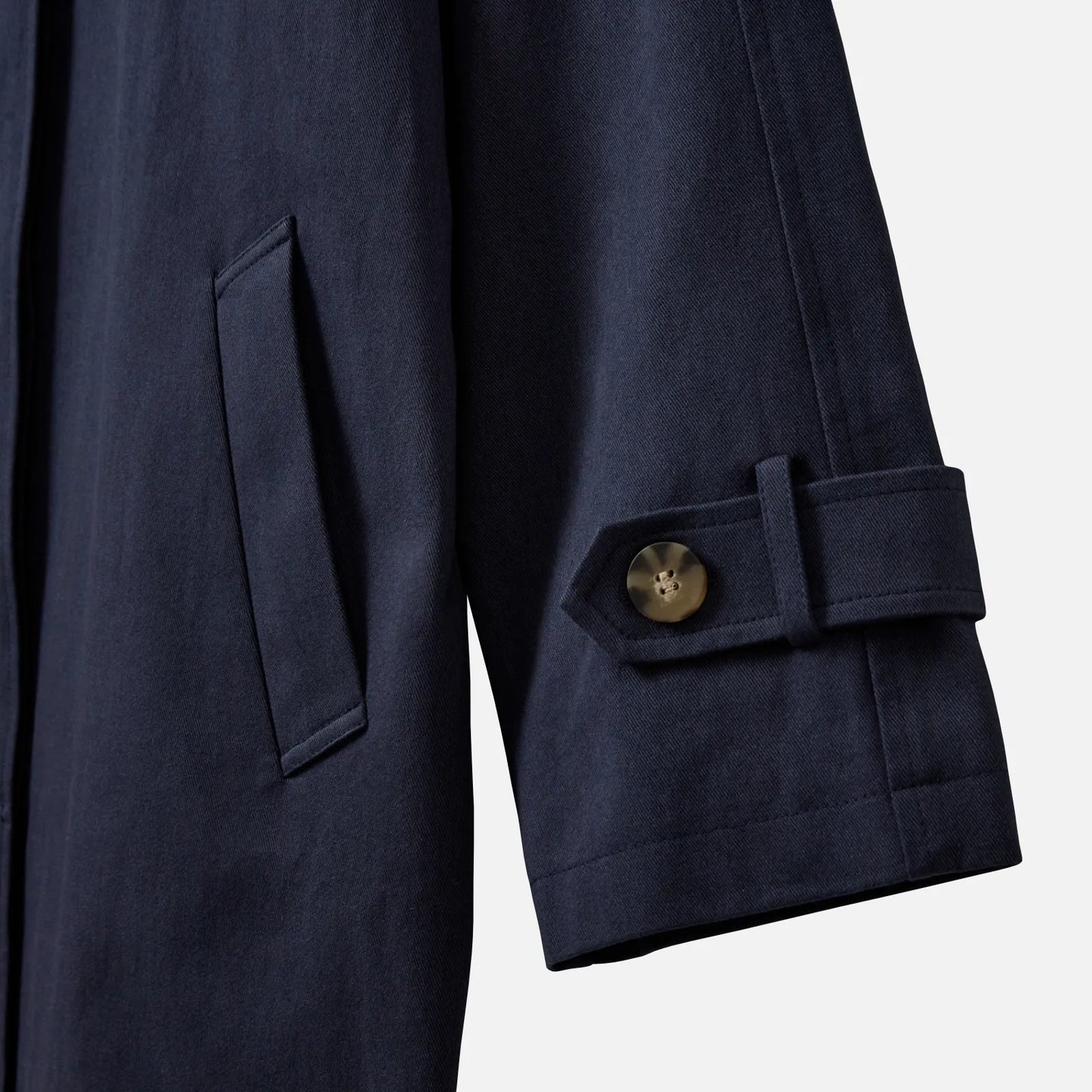 Filippa Coat fra Sofie Schnoor - Navy - Detalje af ærme