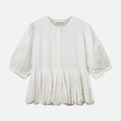 Hattie Bluse fra Sofie Schnoor - Snow White