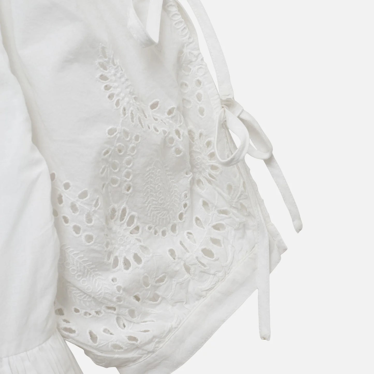Hattie Bluse fra Sofie Schnoor - Snow White - Detalje