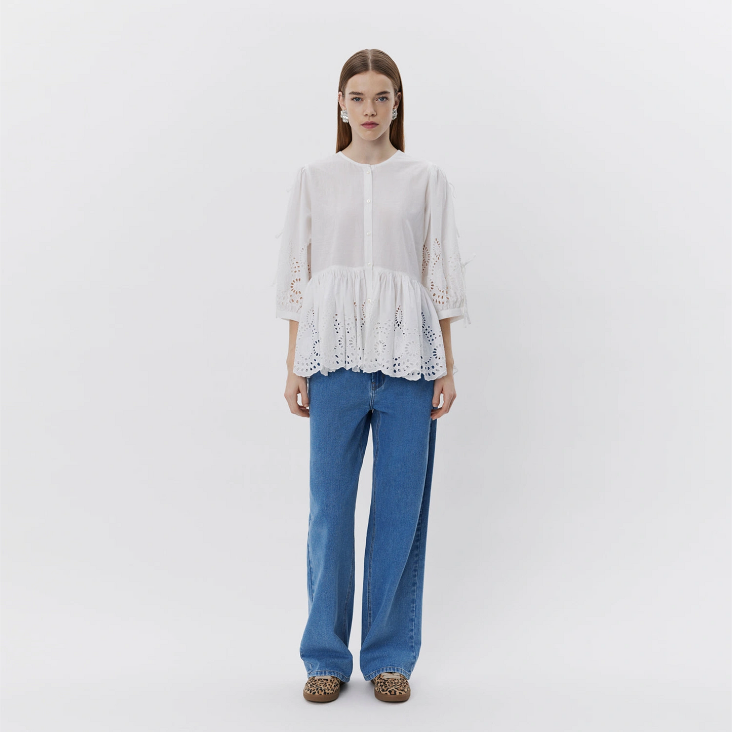 Hattie Bluse fra Sofie Schnoor - Snow White - Model