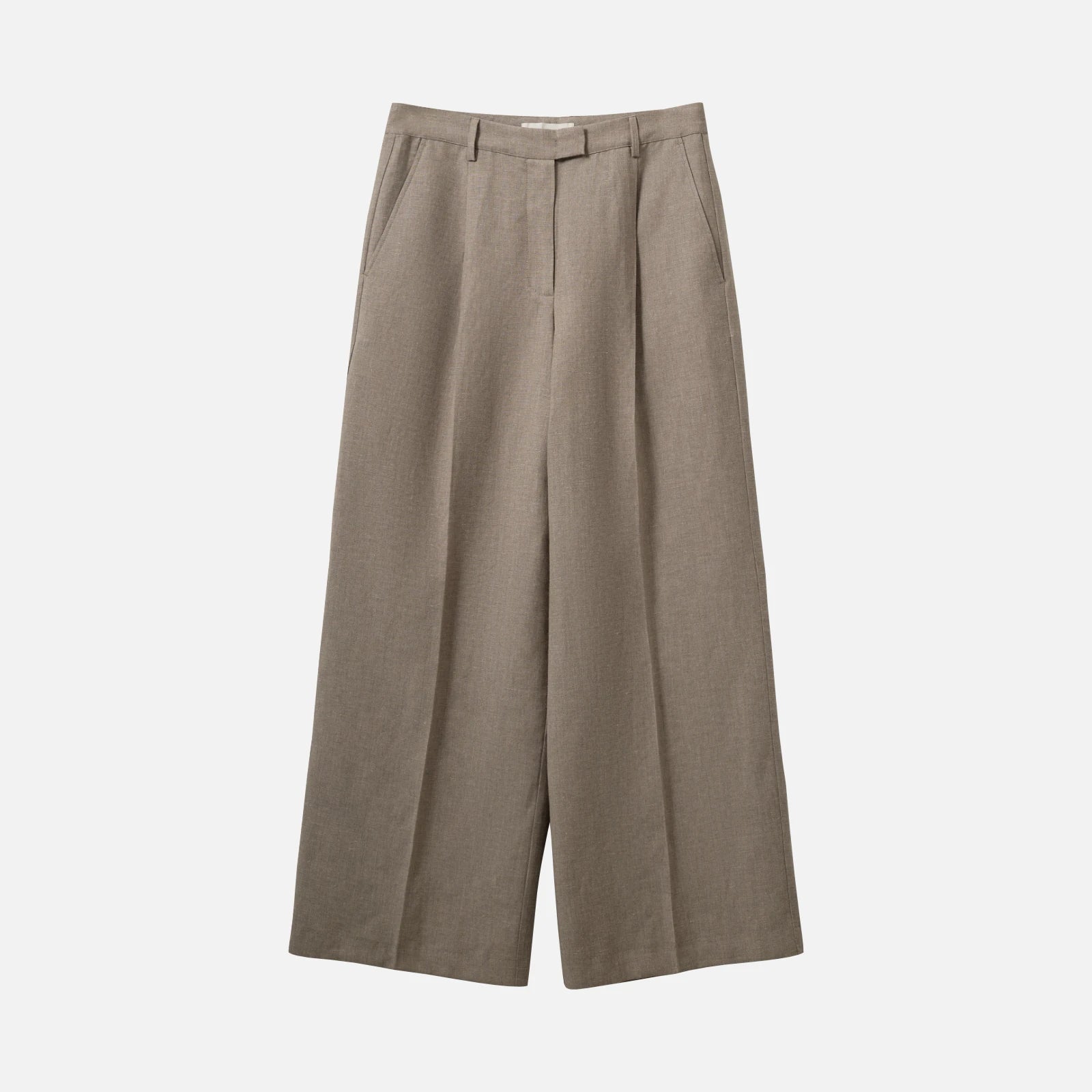 IzraSW Linen Mix Trousers fra Sofie Schnoor - Dark Sand