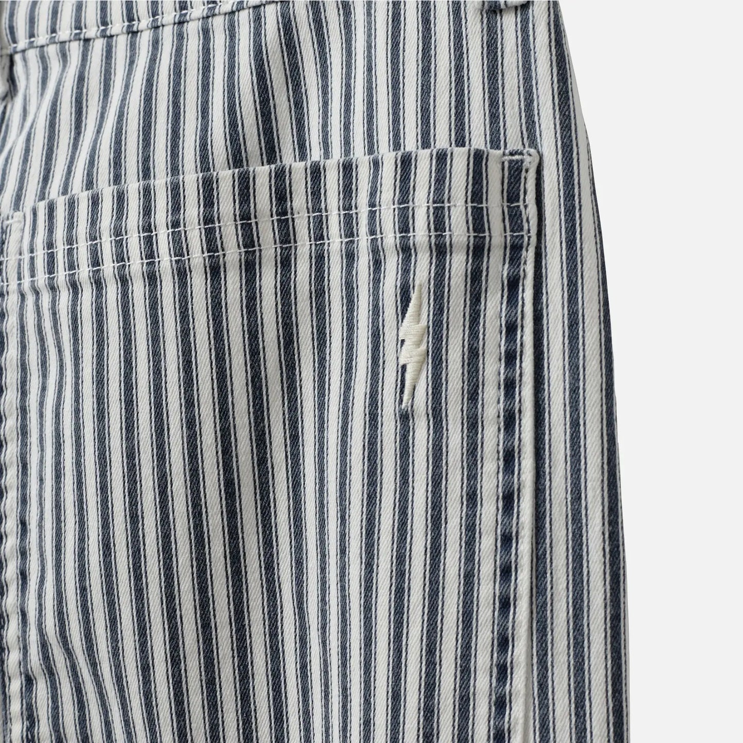 Lucca Jeans fra Sofie Schnoor - Blue Striped - Detalje