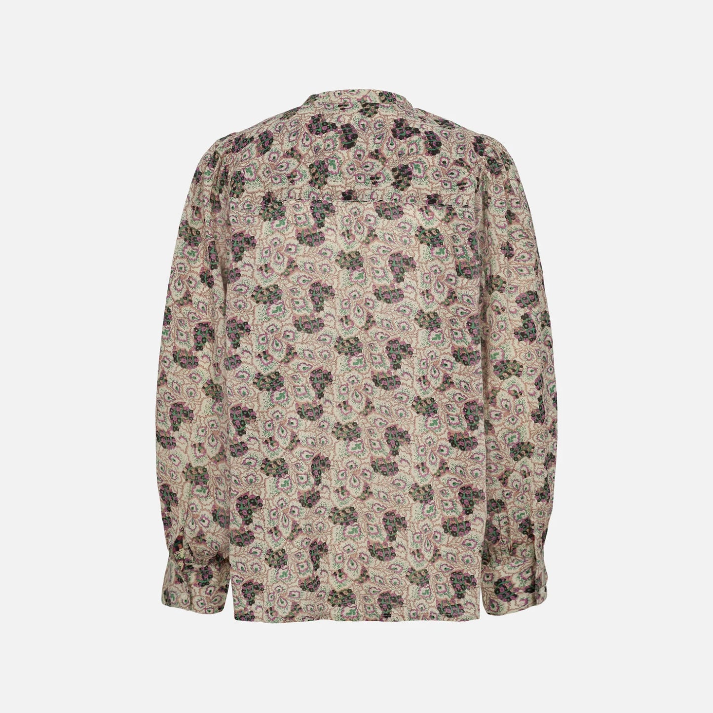 Mønstret bomuldsskjorte fra Sofie Schnoor (ryg)