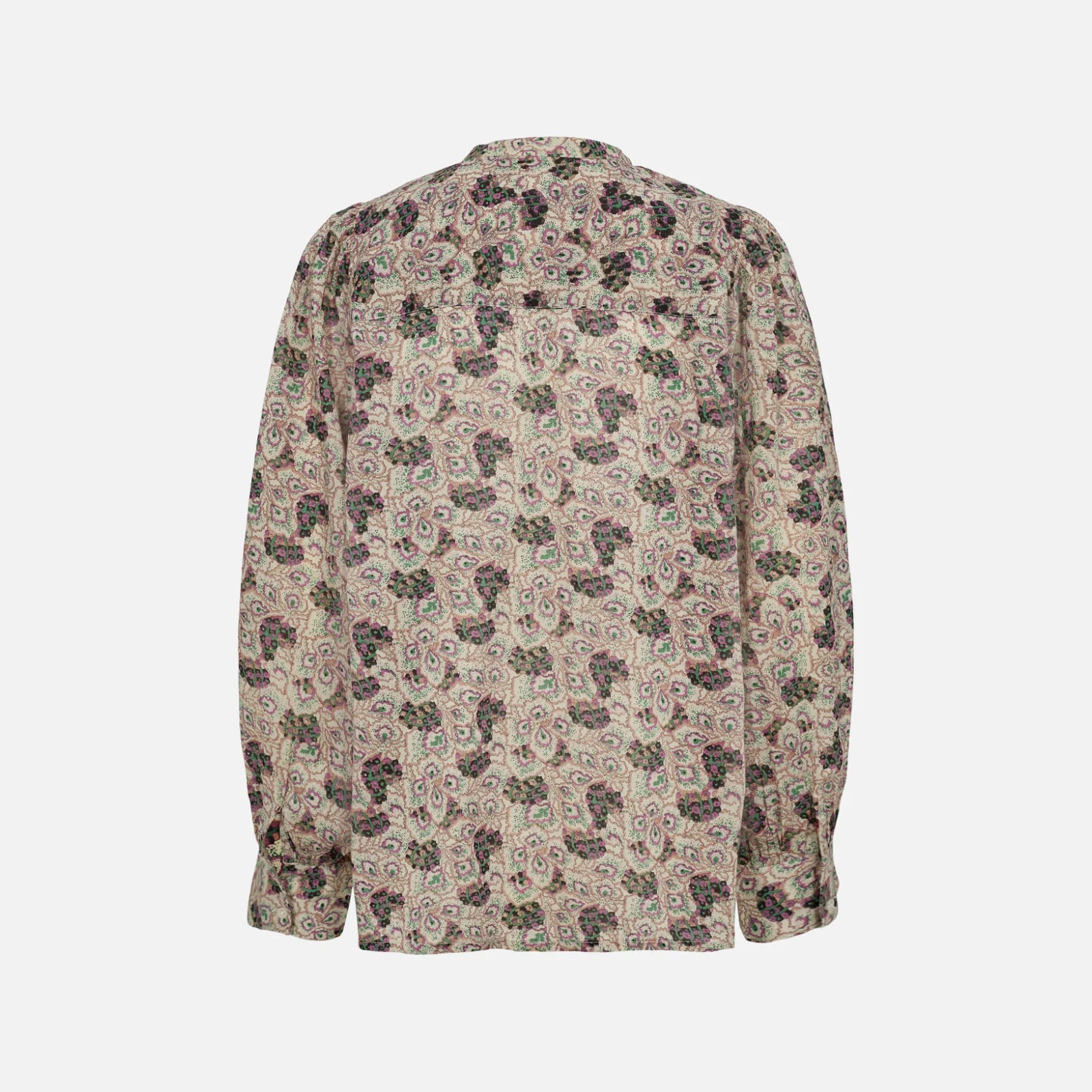 Mønstret bomuldsskjorte fra Sofie Schnoor (ryg)
