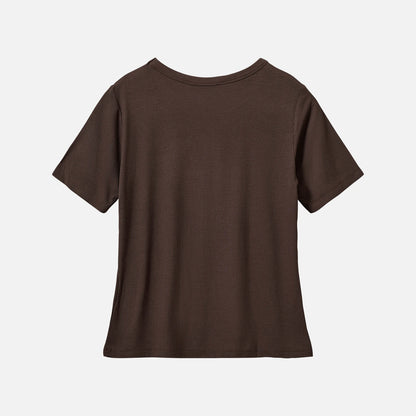 NataliaSW T-shirt fra Sofie Schnoor - Brown - Ryg