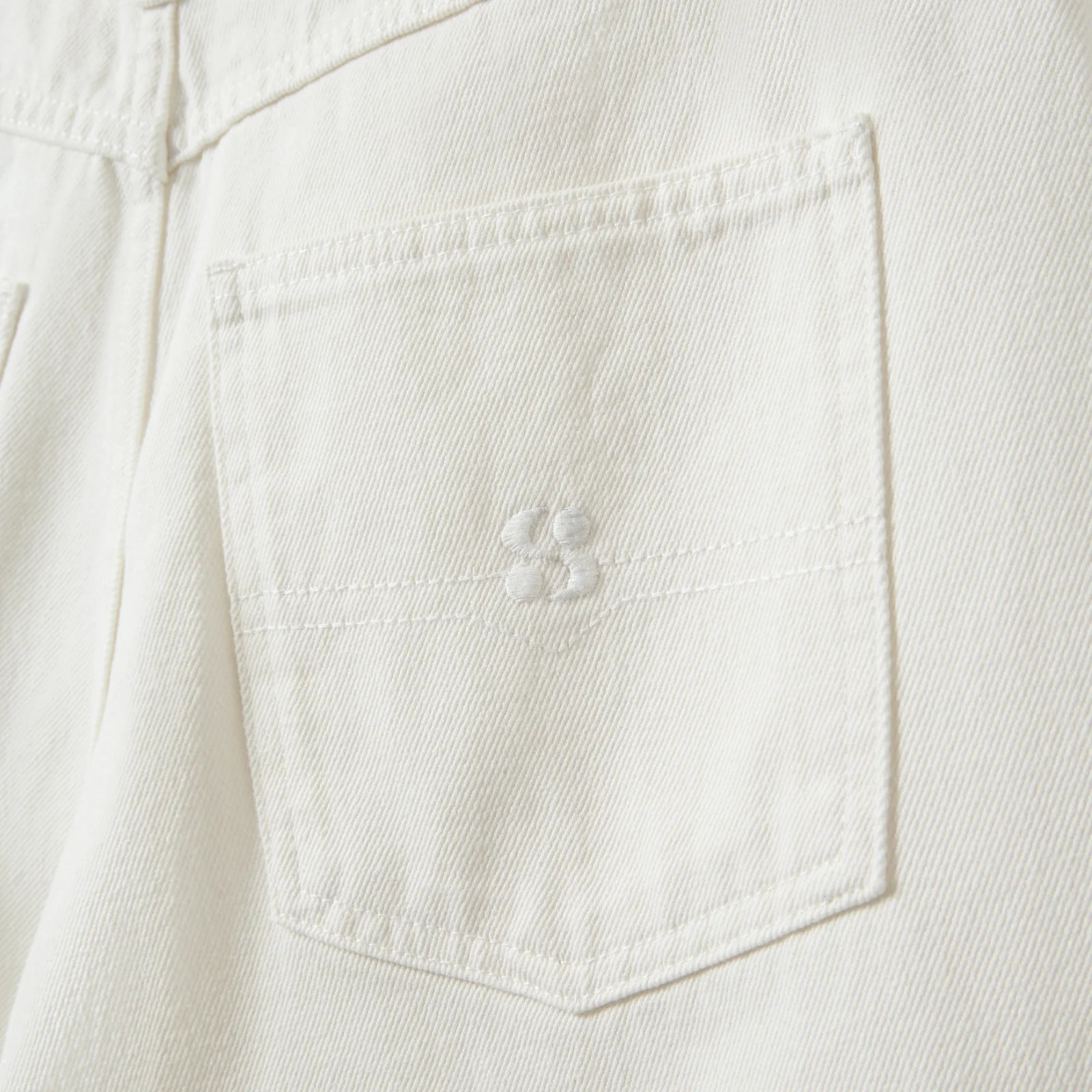 StokeSW Shorts fra Sofie Schnoor - Off White - Detaljefoto af lomme