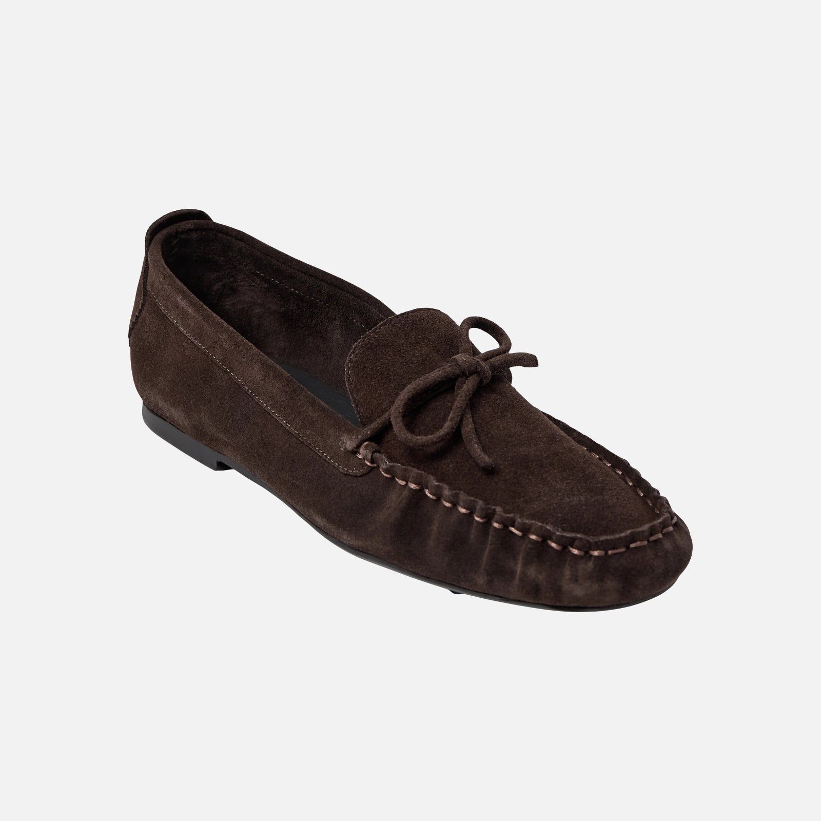TammySW Loafers fra Sofie Schnoor - Dark Brown - Skråt forfra