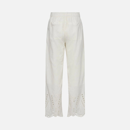 Broderie Anglaise bukser fra Sofie Schnoor - Bag