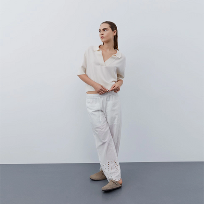 Broderie Anglaise bukser fra Sofie Schnoor - Model