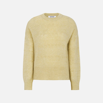 SRElena Knit fra Soft Rebels - Reed Yellow