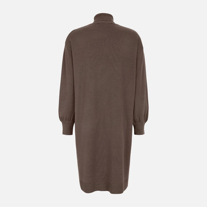 SRLea kjole med rullekrave fra Soft Rebels (ryg)