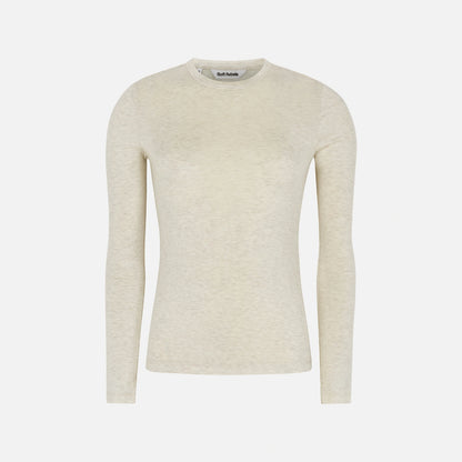 SRRoman O-Neck Top fra Soft Rebels - Arctic Wolf Melange