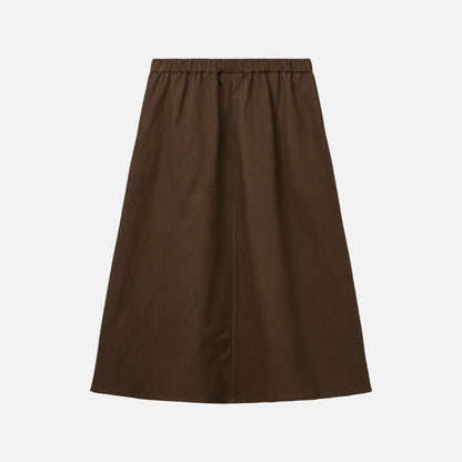 Agnes Skirt fra Studio Feder - Brown - Bag