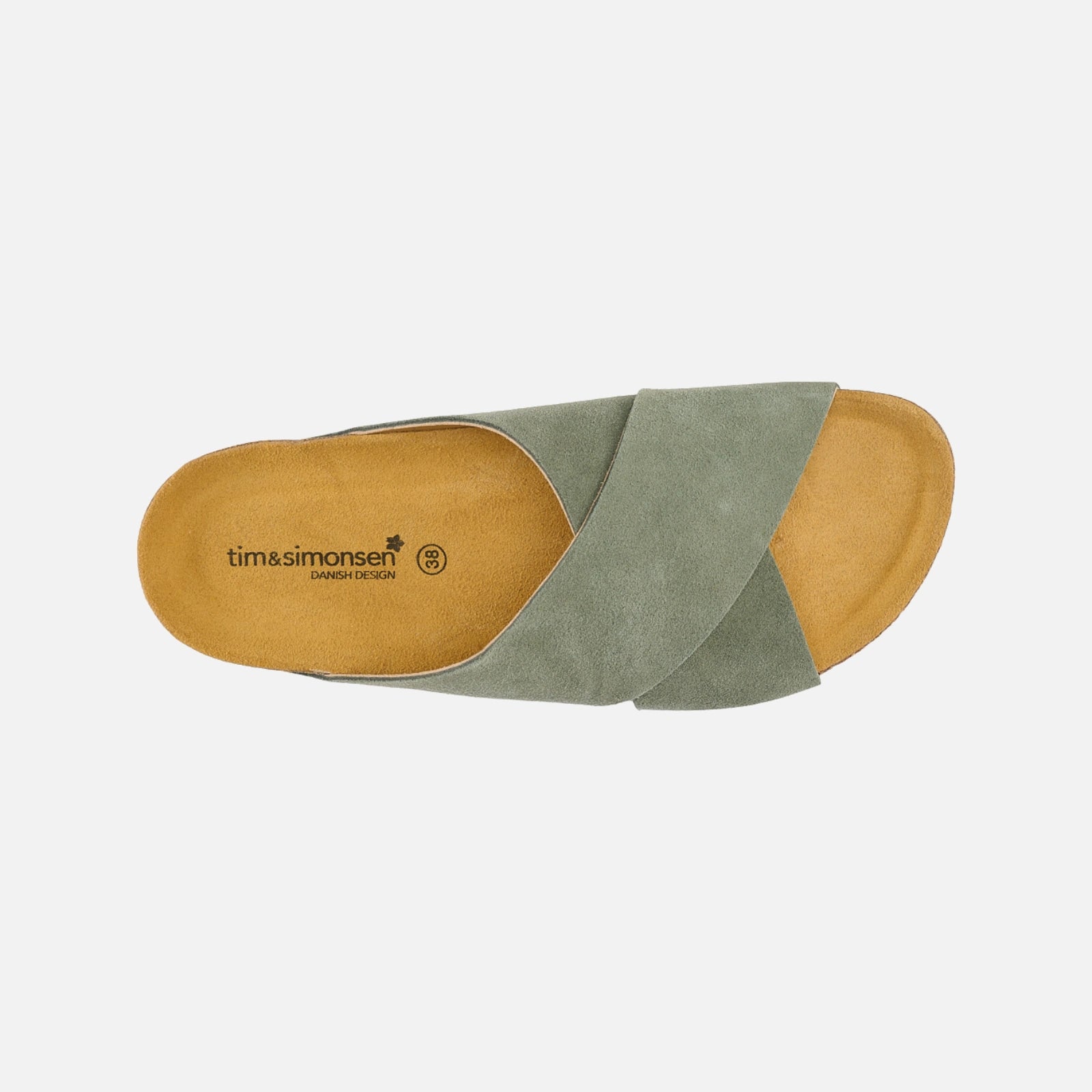 Annet Sandaler fra TIm & Simonsen - nature Kaki - Set oppefra
