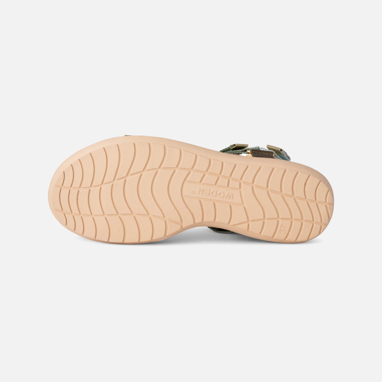 Line Lite Sandaler fra Woden - Algae Multi - Bund