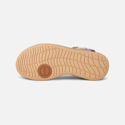 Line Sandaler fra Woden - Butter Multi - Sål