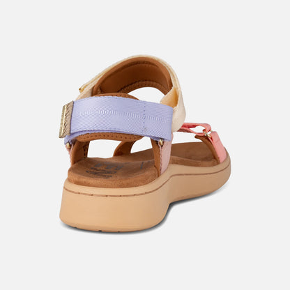 Line Sandaler fra Woden - Butter Multi - Hæl