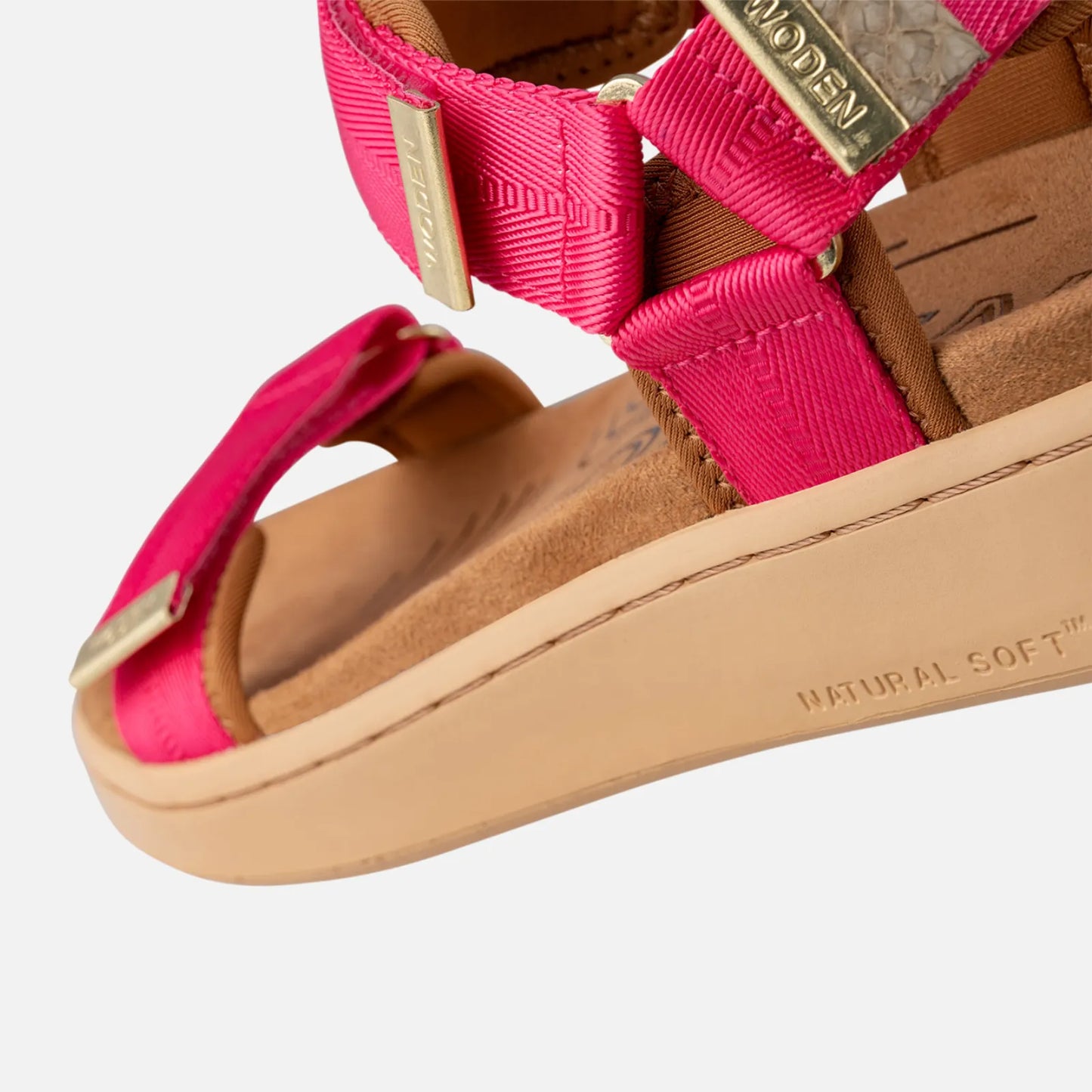 Line Sandaler fra Woden - Pitaya - Detalje