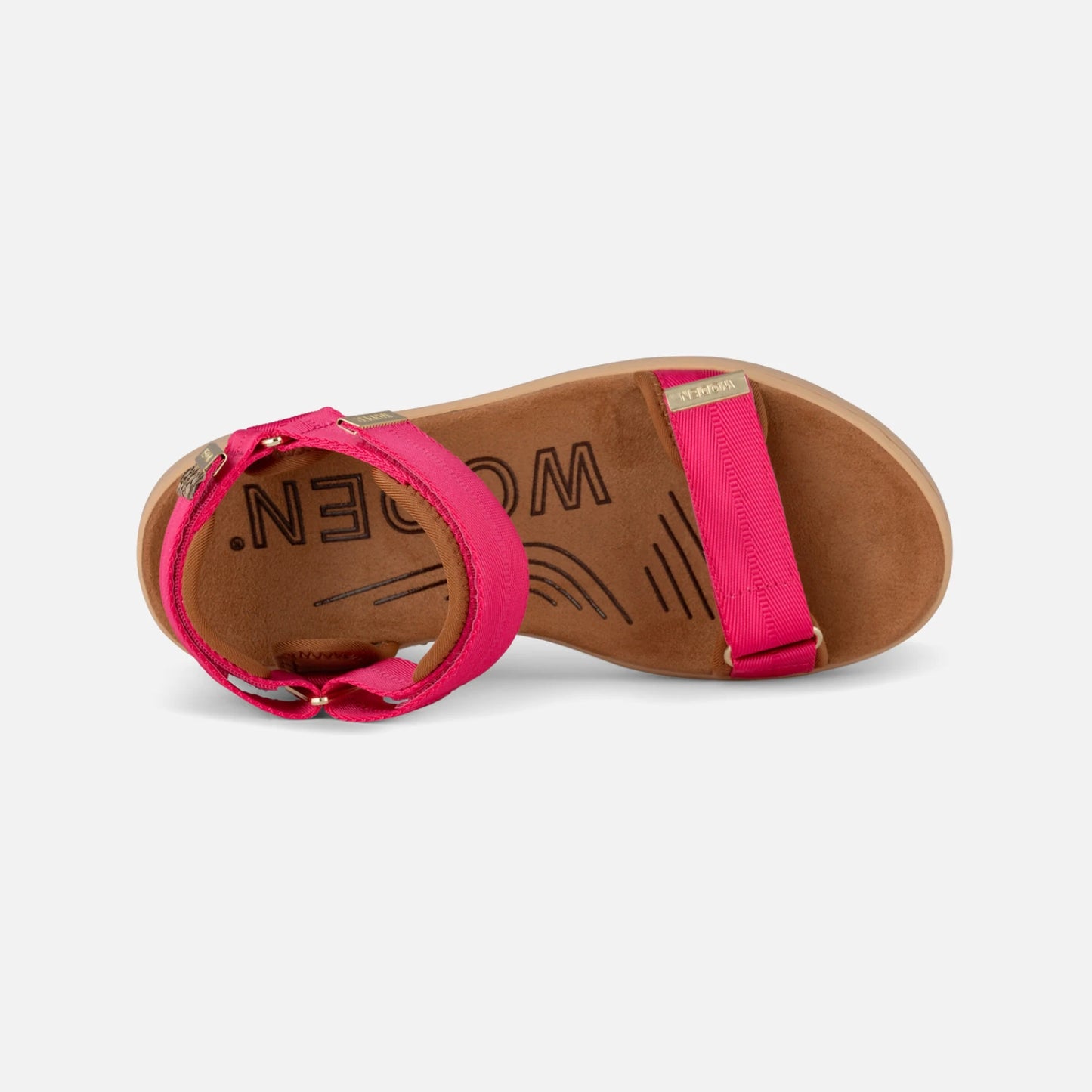 Line Sandaler fra Woden - Pitaya - Oppefra