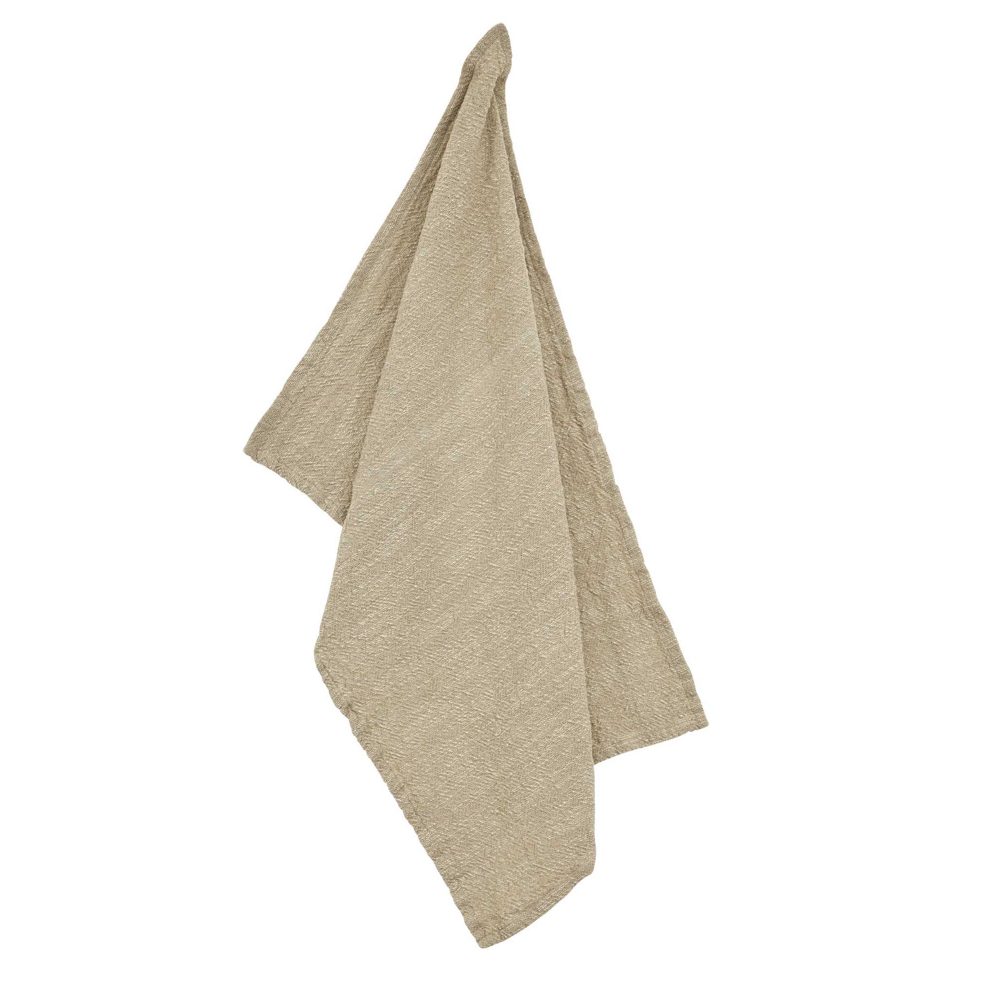 Trolldalen viskestykke i beige fra Boel & Jan, 75 kr.