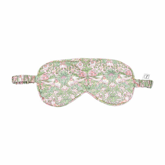 Sovemaske fra Bon Dep i Liberty Strawberry Thief stof, 225 kr.