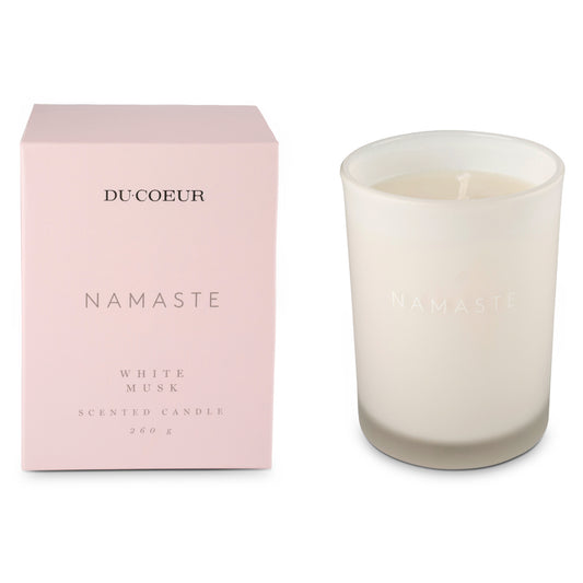 Duftlys fra Du Coeur med White Musk, 199 kr.