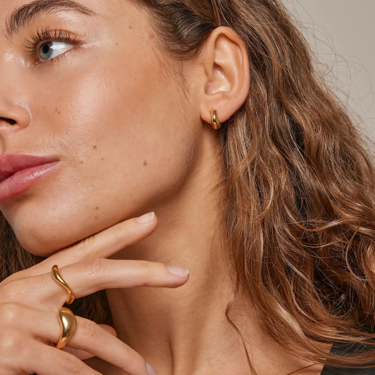 Gianna Small Hoops - Flere Varianter