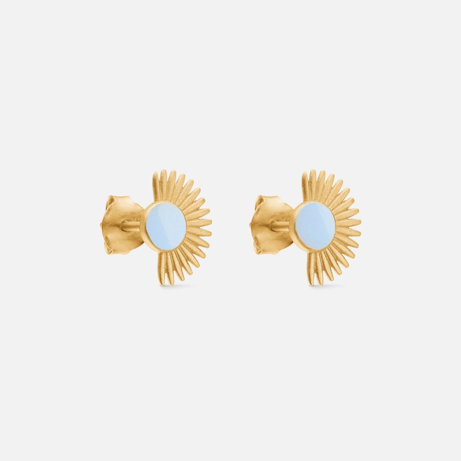 Soleil Studs fra Enamel Copenhagen I Icy Blue