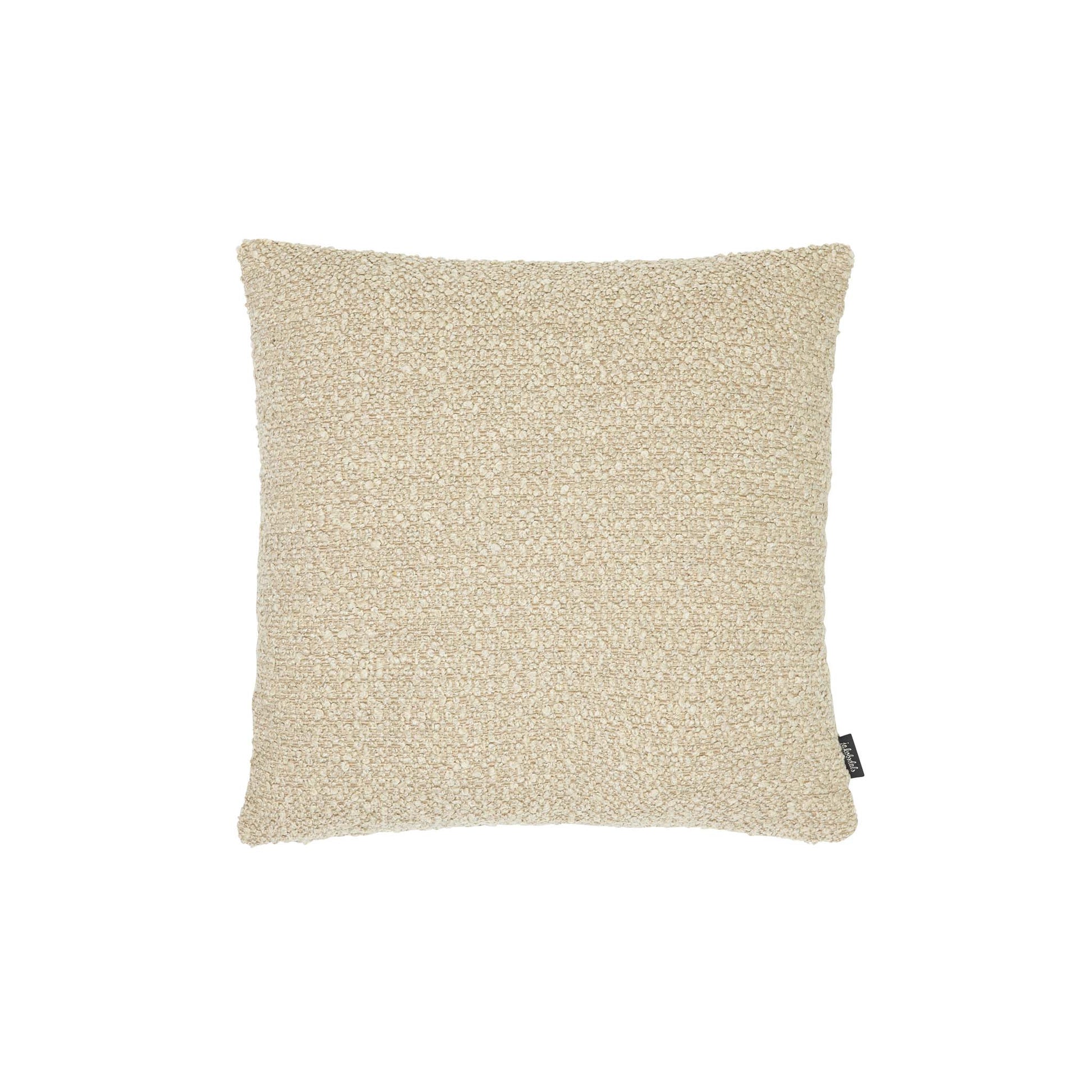 Moment Bouclé pude i beige fra Jakobsdals, 399 kr.