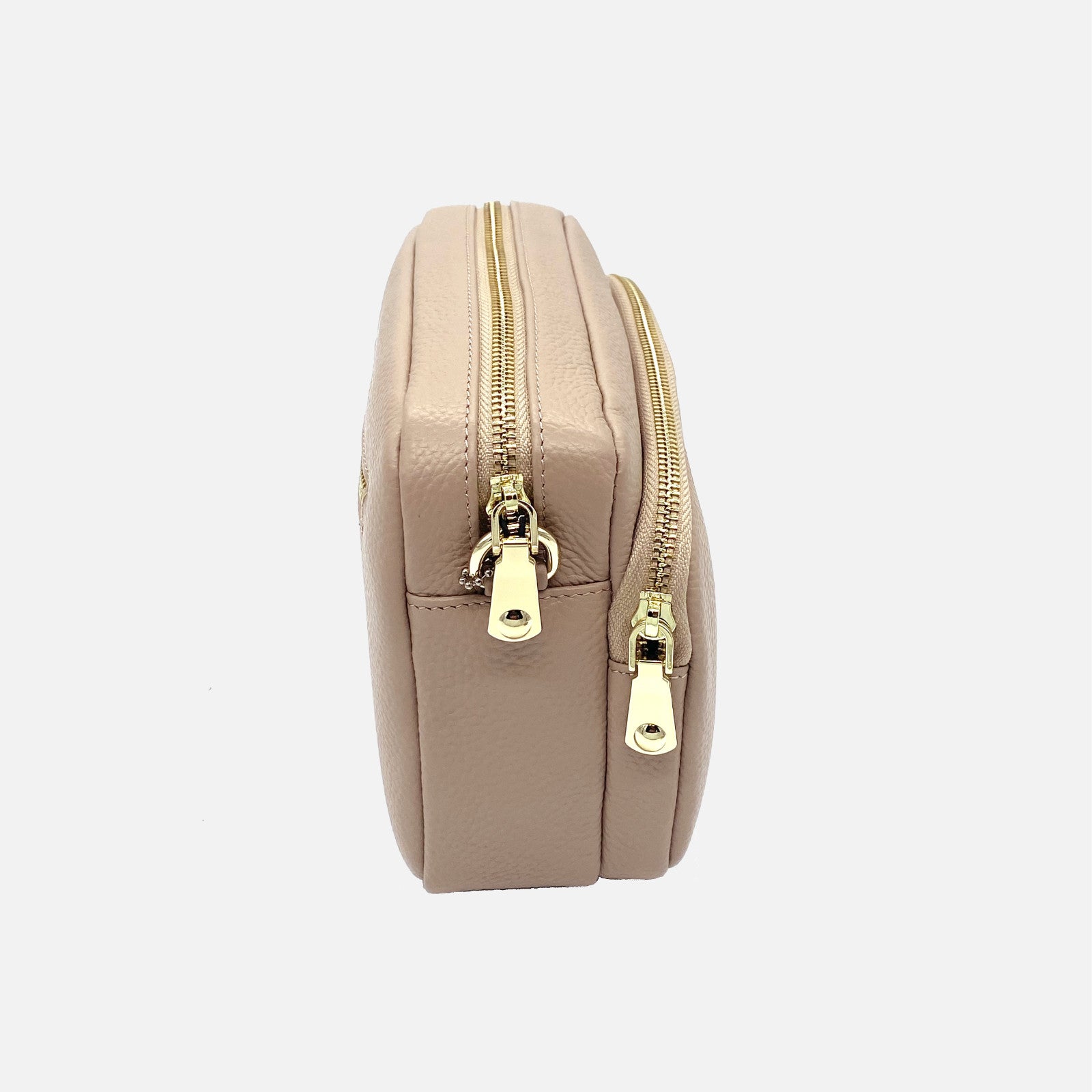 Crossbody taske i skind fra Just D'Lux (side)