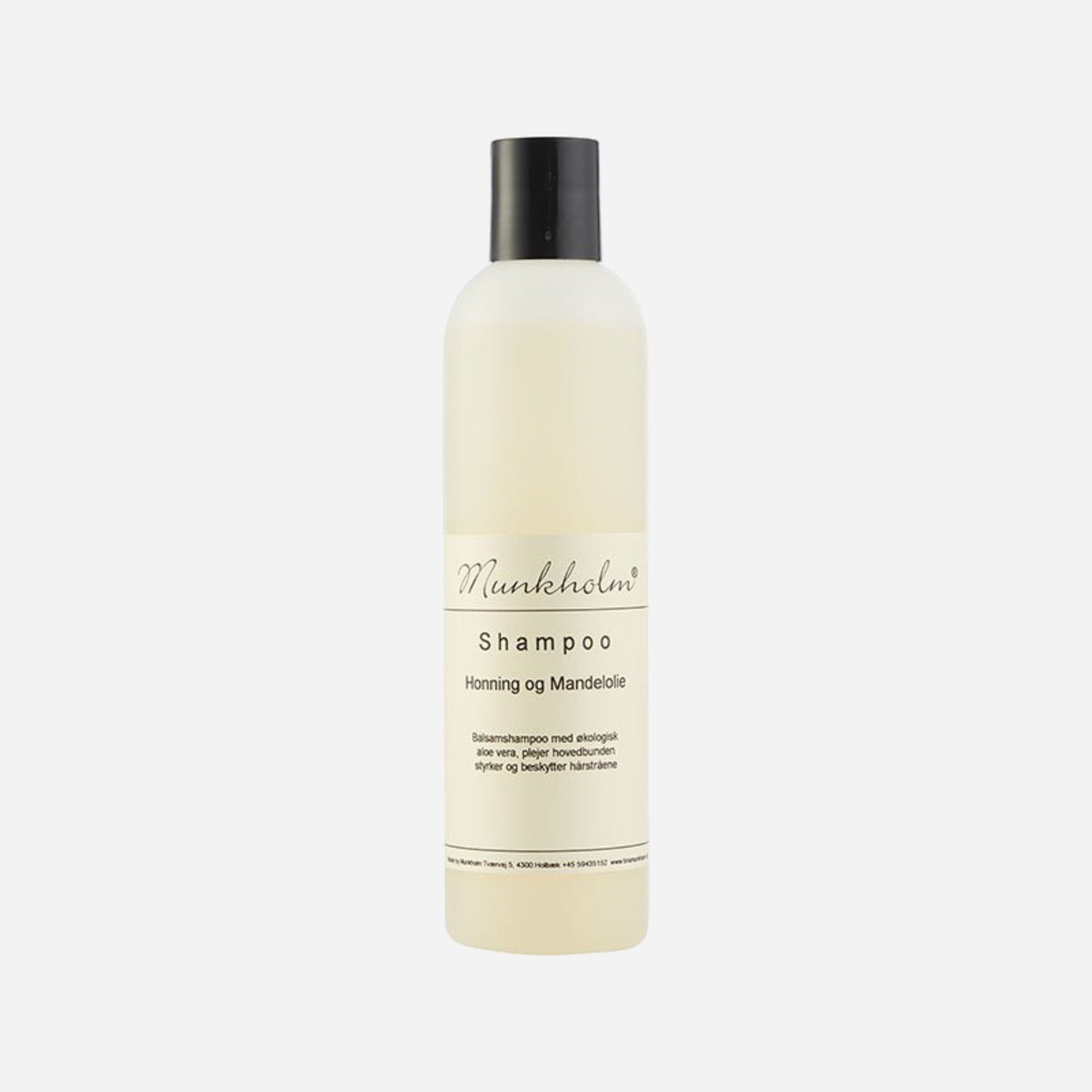 Mild hårshampoo fra Munkholm med honning & mandelolie, 250 ml