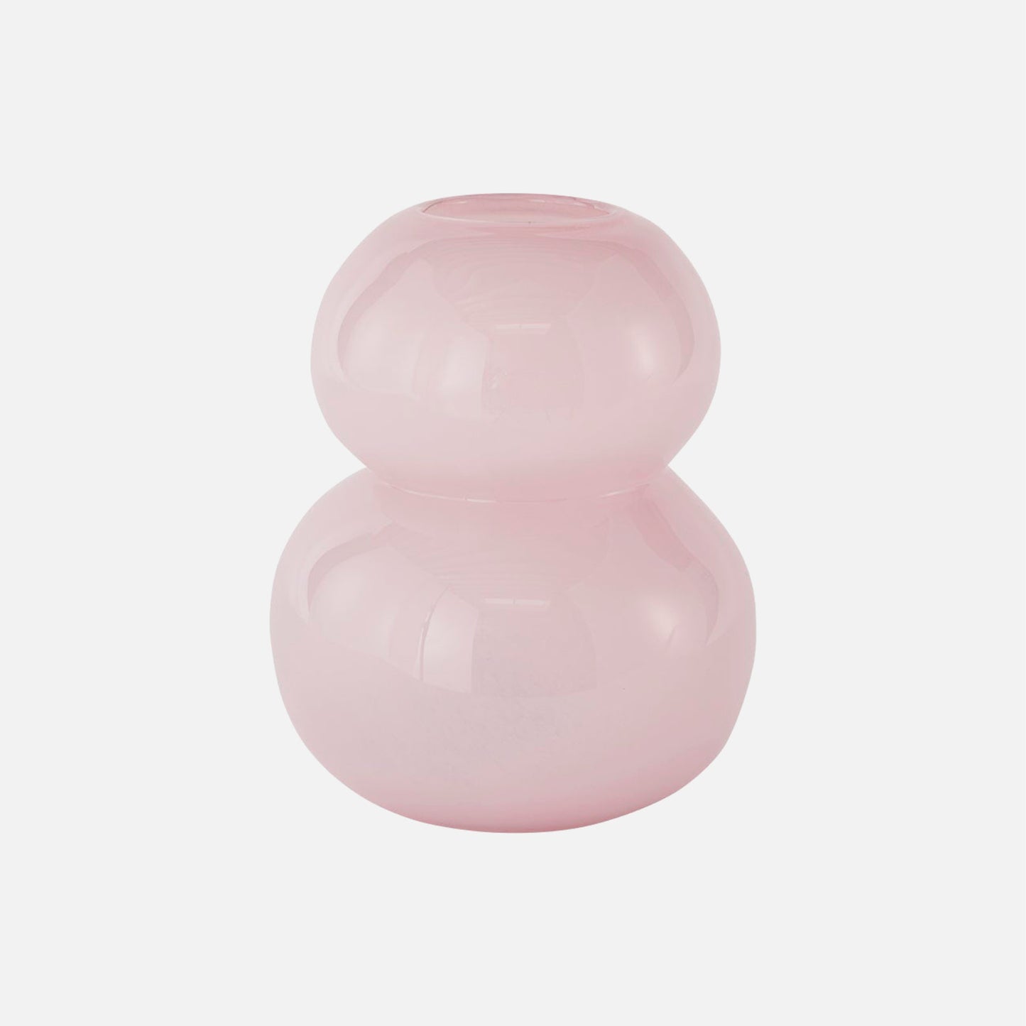 Lasi vase i rosa fra OYOY Living Design