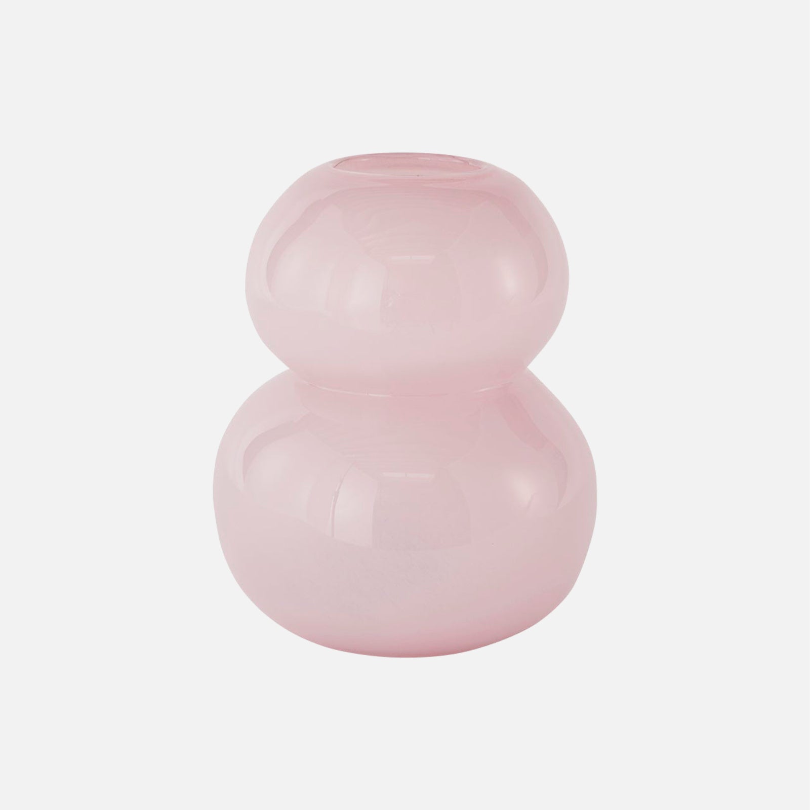 Lasi vase i rosa fra OYOY Living Design