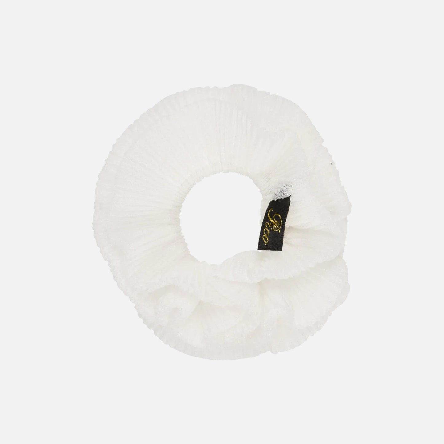 Classic Pico scrunchie i white