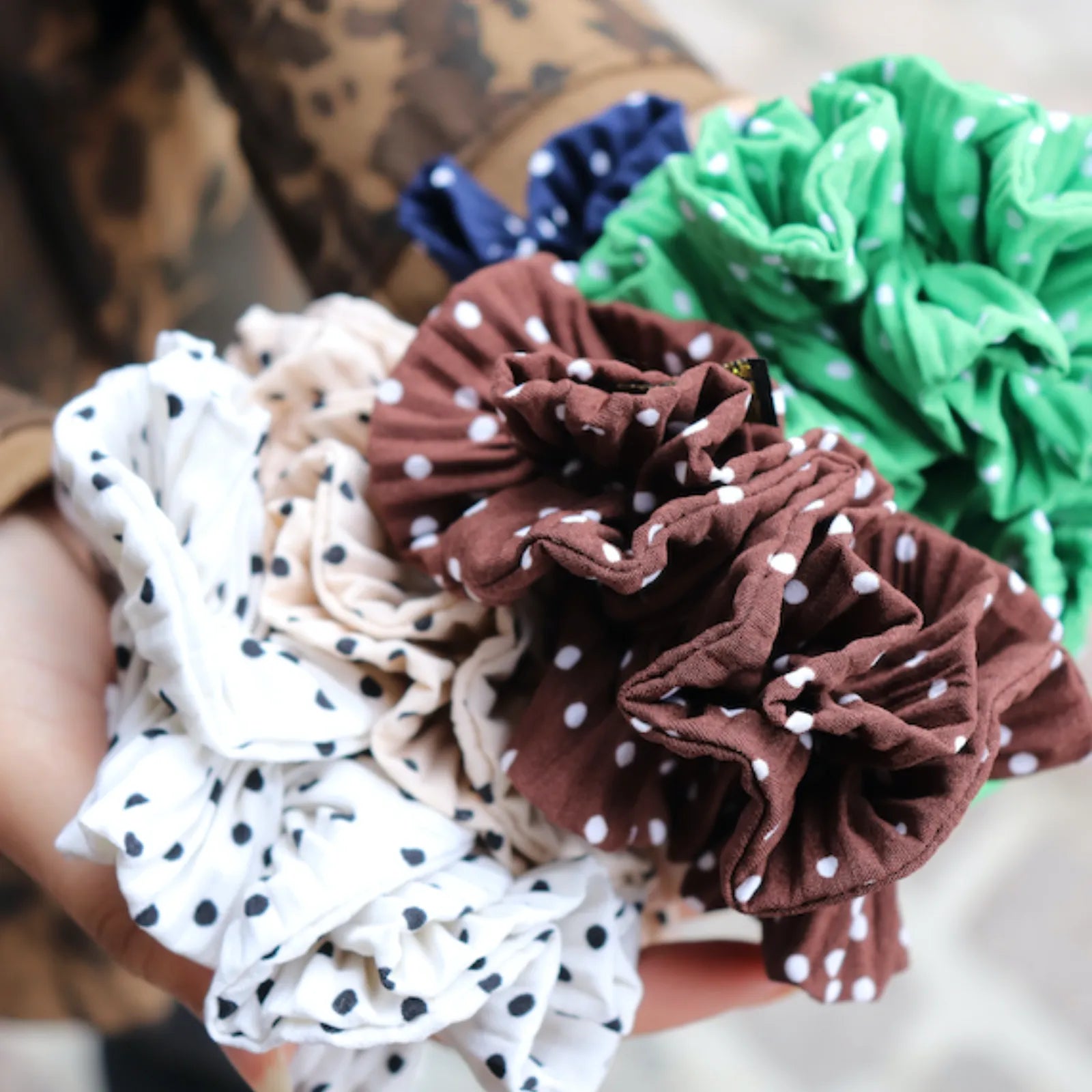 Dalmatian Scrunchies fra Pico (alle farver)