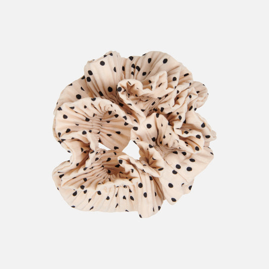 Dalmatian Scrunchie fra Pico i Beige