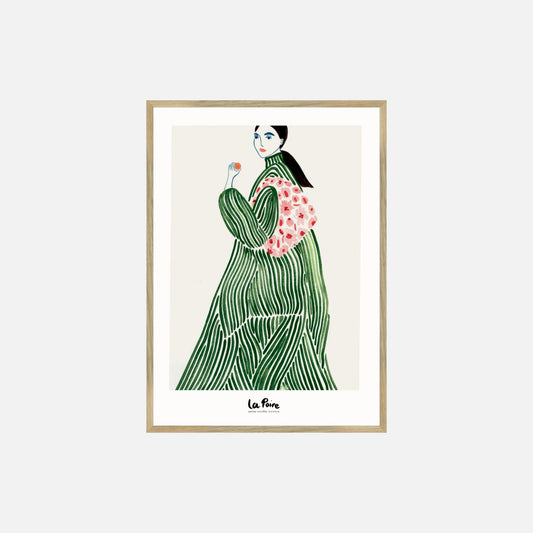 Green Coat plakat af La Poire fra Poster & Frame