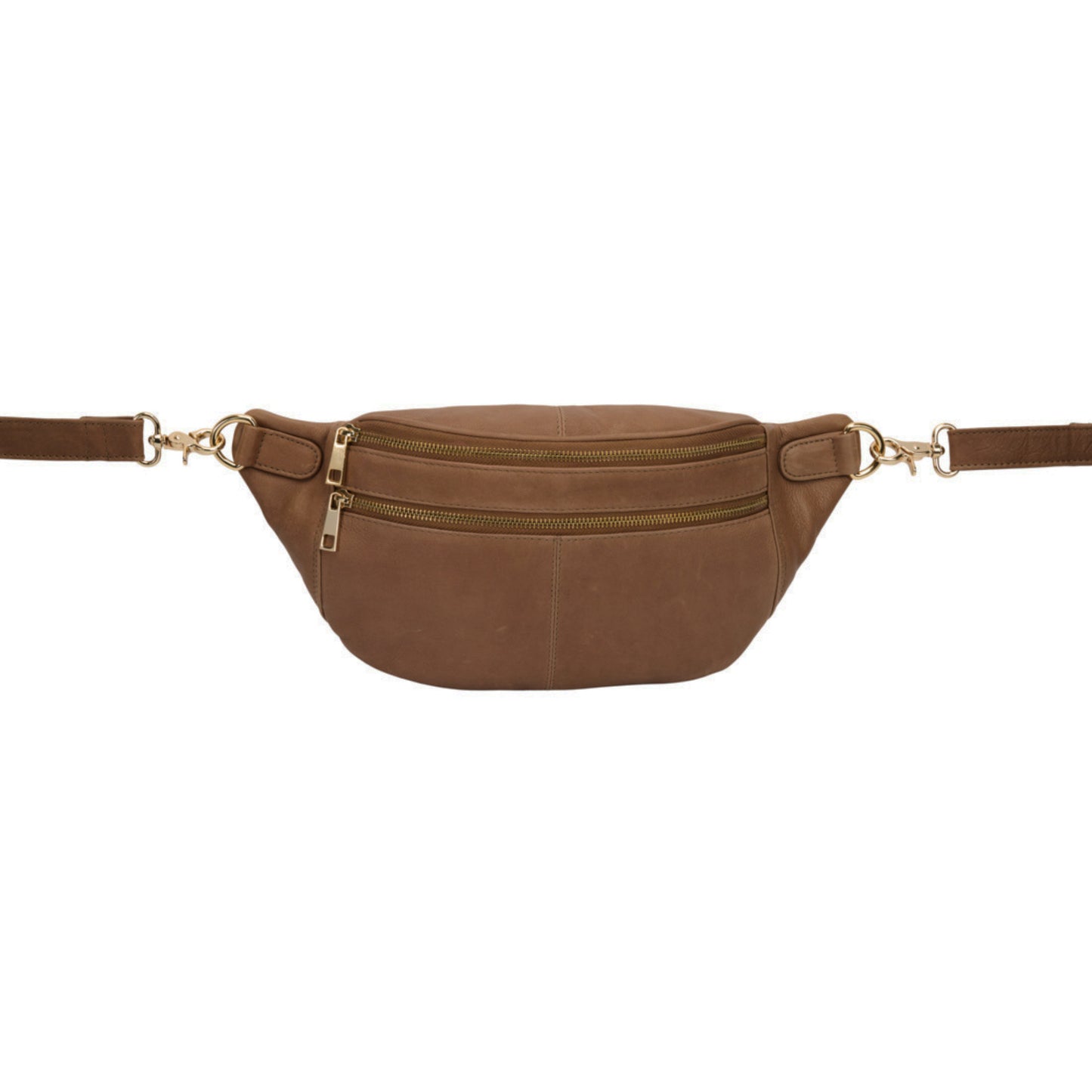 Astrid bum bag fra Tim & Simonsen i coffee/gold, 649 kr.