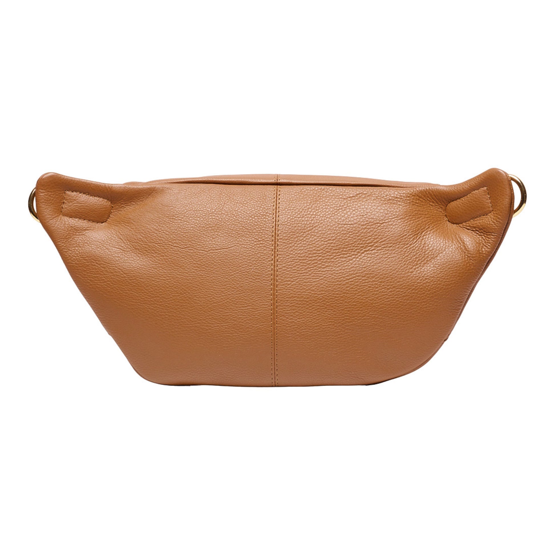 Astrid Bum Bag fra Tim & Simonsen i cognac/gold (bagside), 649 kr.