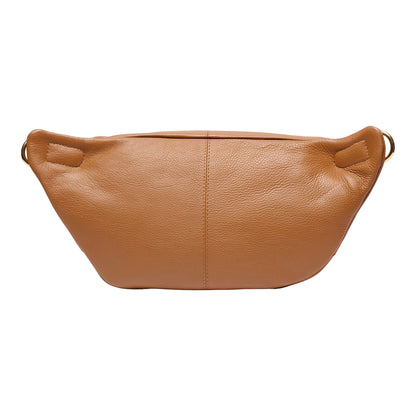 Astrid Bum Bag fra Tim & Simonsen i cognac/gold (bagside), 649 kr.